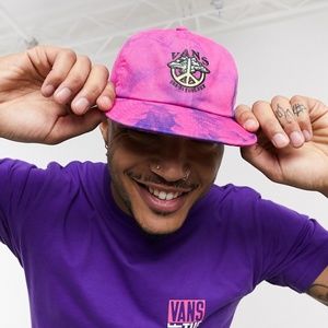 VANS Tie-dye Cotton-twill Baseball Cap